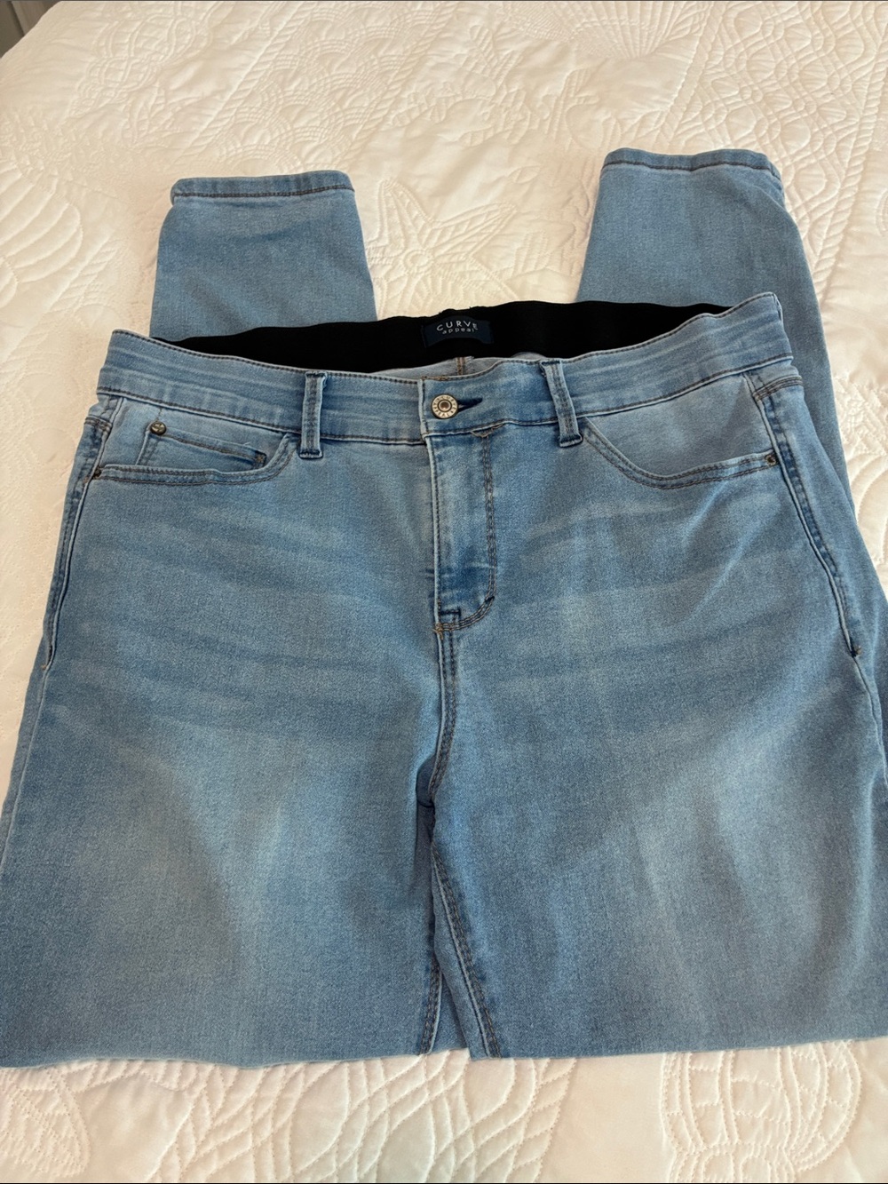 Curve Appeal Light Blue Women’s Jeans